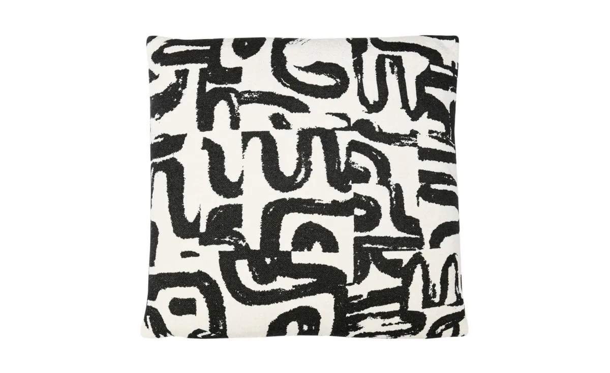 Jastuk Wild 45x45cm crni