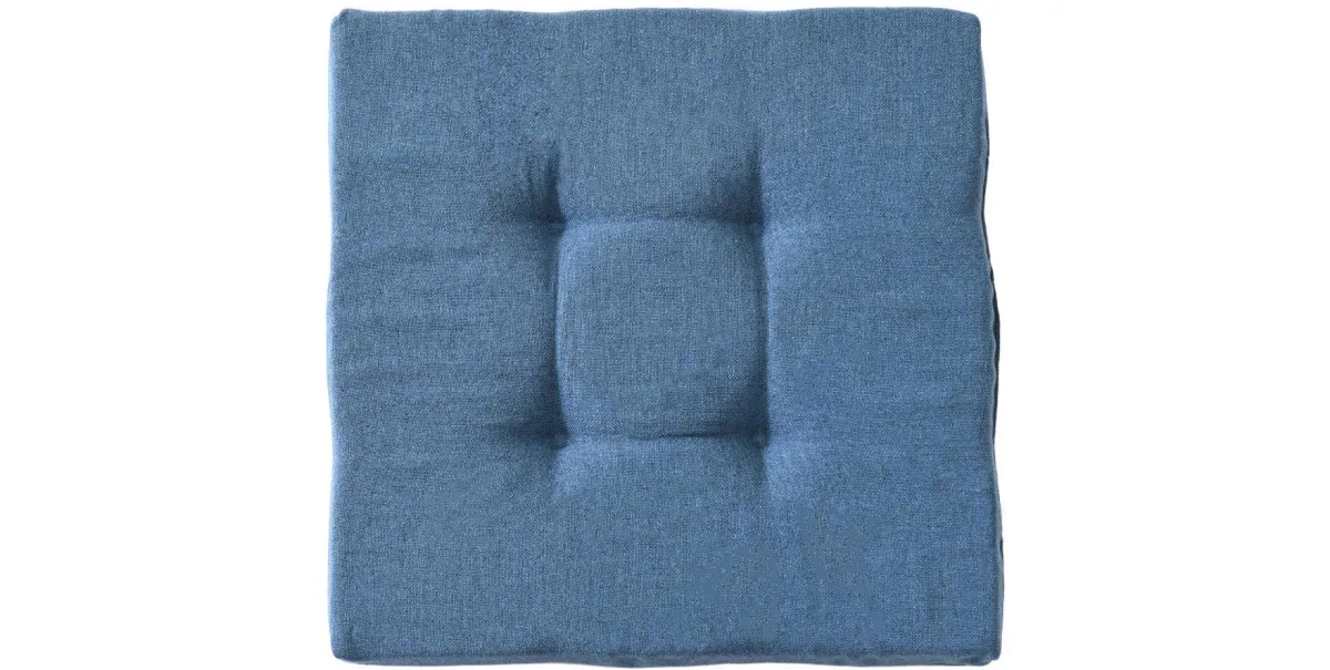 Jastuk za stolicu Hugo 40x40cm plavi