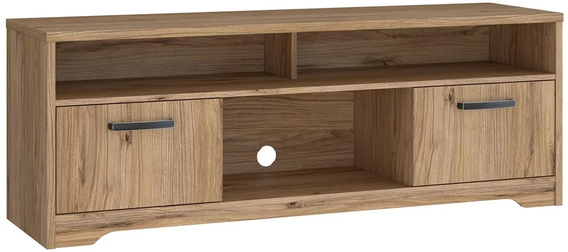 Jodaki JDKT121-D89 TV komoda 2 vrata+3 otvora 149,6x42x54,8 cm hrast