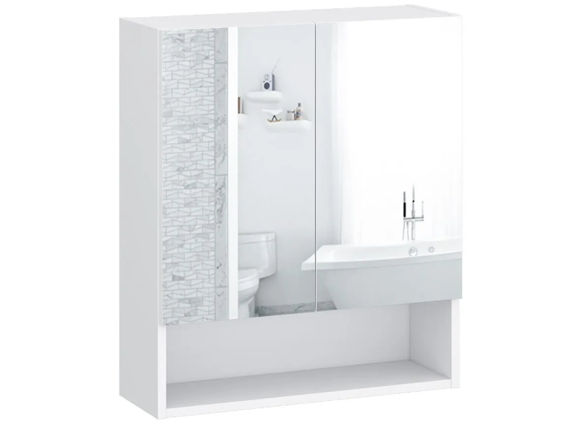 Joy 60 ormaric s ogledalom 60x22x70,2 beli