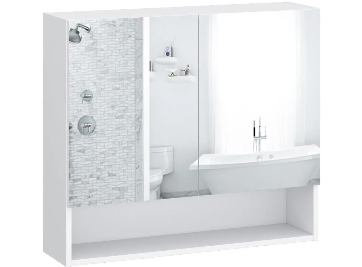 Joy 80 ormaric s ogledalom 80x22x70,2 beli