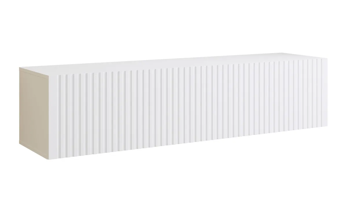 Joy tv komoda 1 vrata 150x38x35 cm mat bela