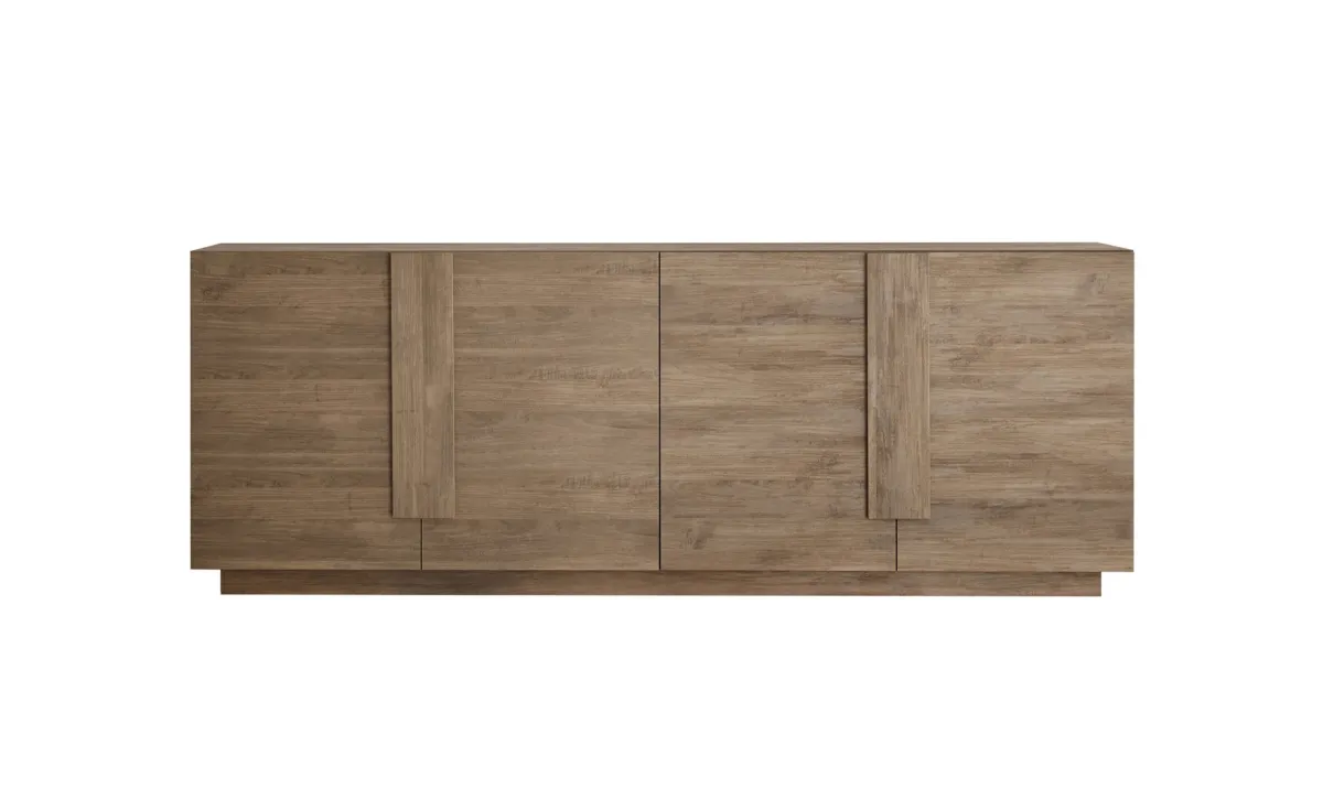 Jupiter komoda 4 vrata 241x44x90 cm natur