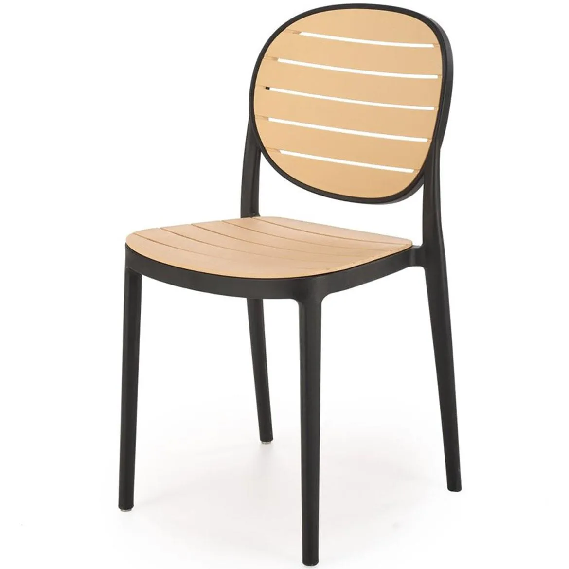 K529 stolica 42x51x83 cm crna/natur