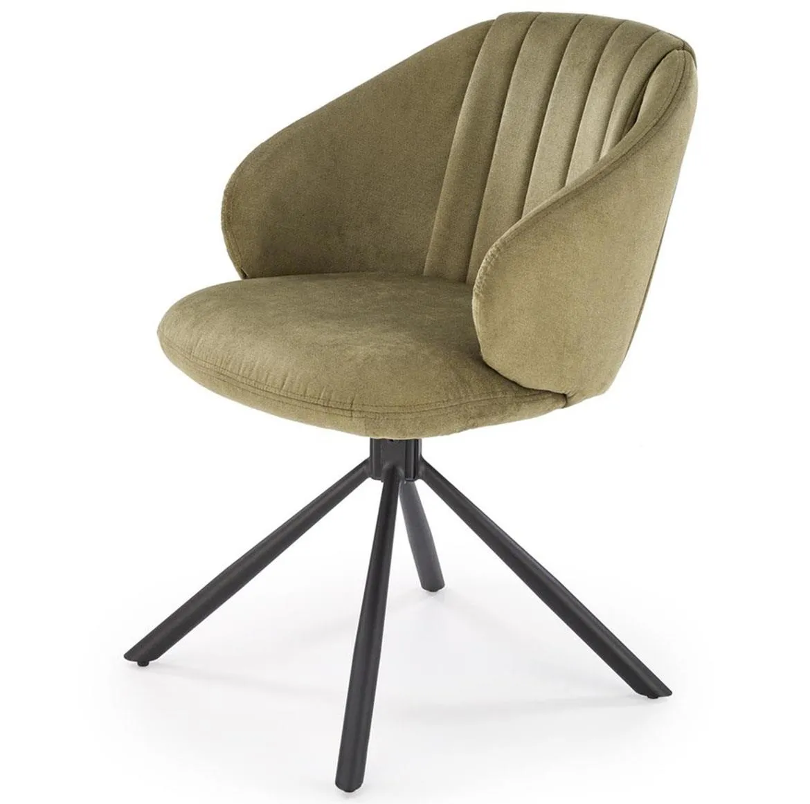 K533 stolica 57x60x80 cm maslinasto zelena