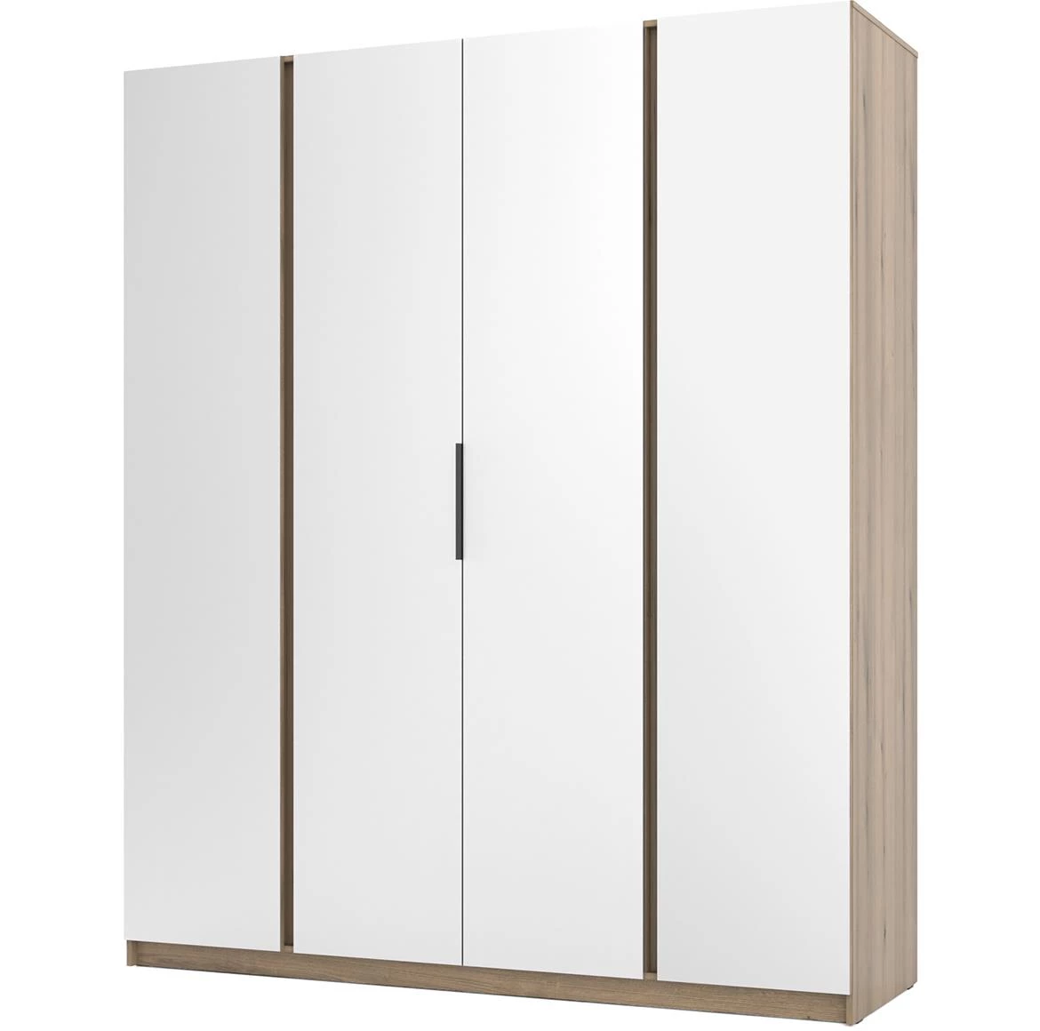 Kaja EV/EV 4 ormar 4 vrata/ogledalo 200x62x239 cm hrast