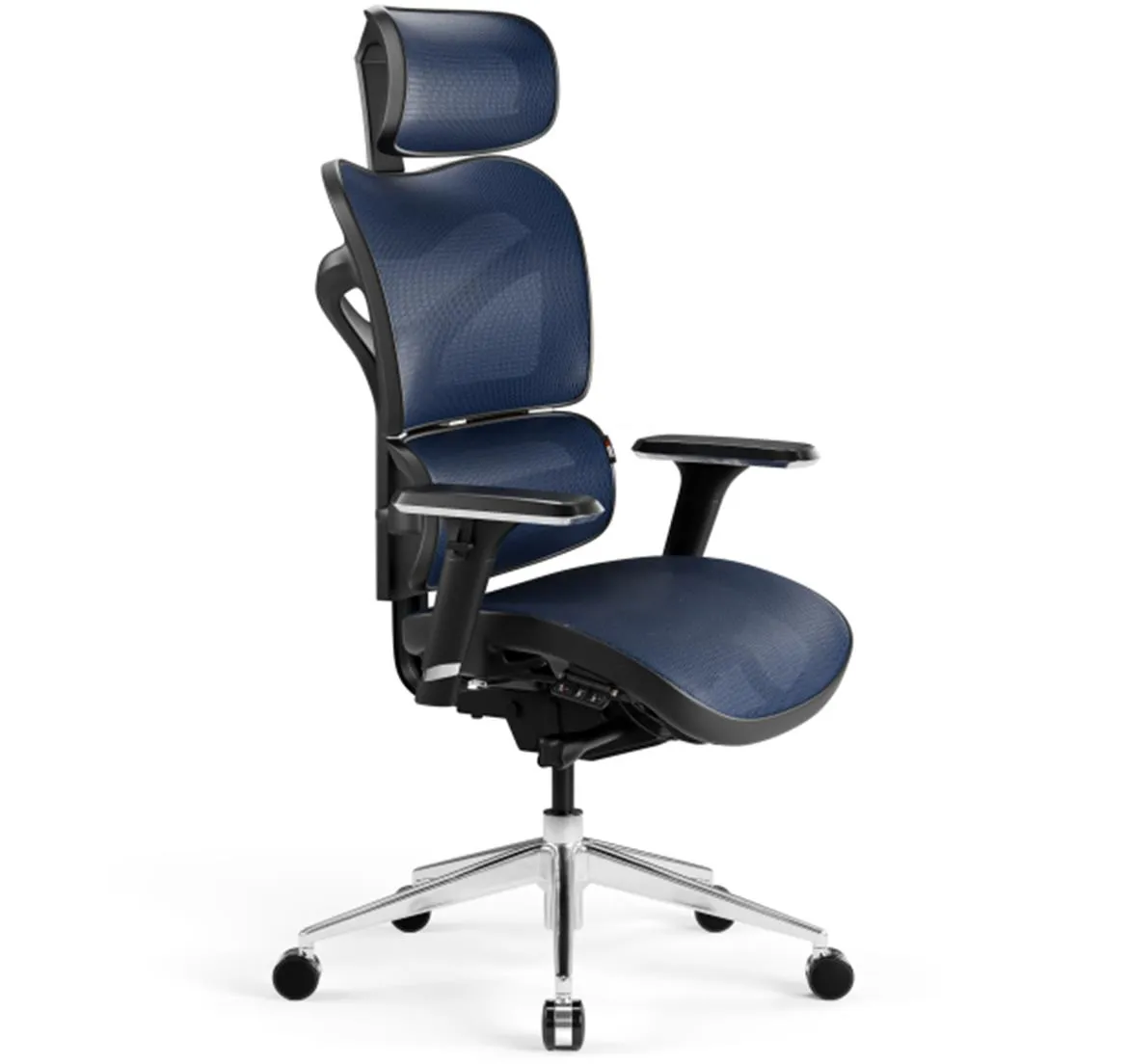 Kancelari?ska stolica Diablo V-Commander crna/plava 68x79x137