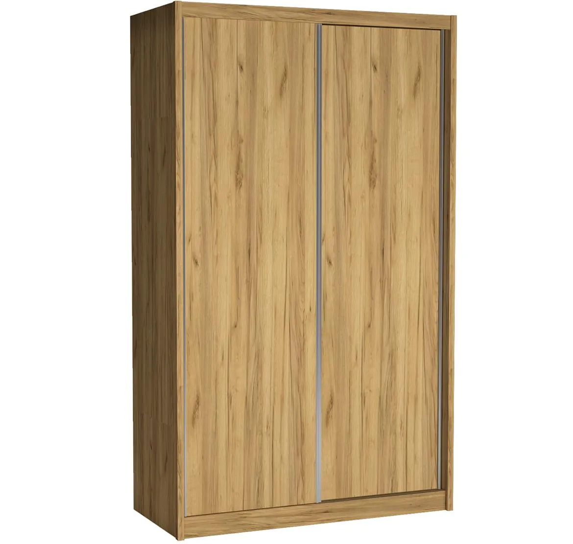 Karol klizni ormar 2 vrata 143x67x240 cm zlatni hrast