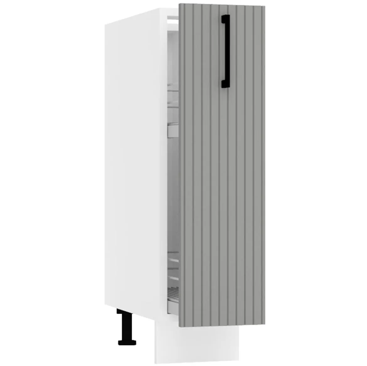 Kate d20 cargo kuhinjski element 20x52,4x82 cm sivi