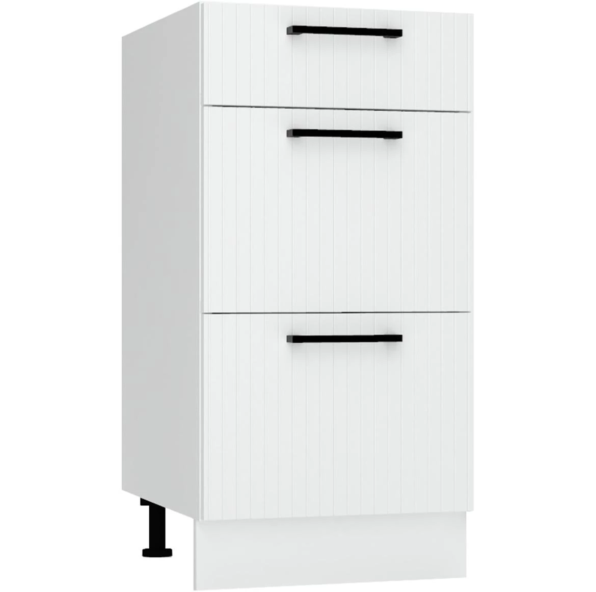 Kate d40s/3 kuhinjski element 3 fioke 40x52,4x82 cm beli