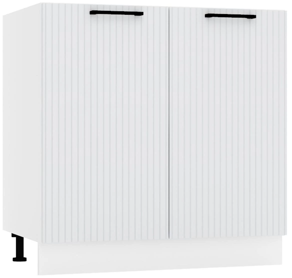 Kate d80 kuhinjski element 2 vrata 80x52,4x82 cm beli