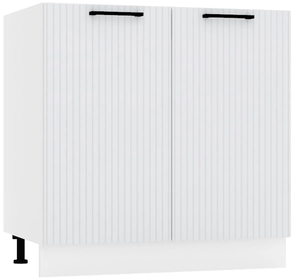 Kate d80zl kuhinjski element 2 vrata 80x52,4x82 cm beli