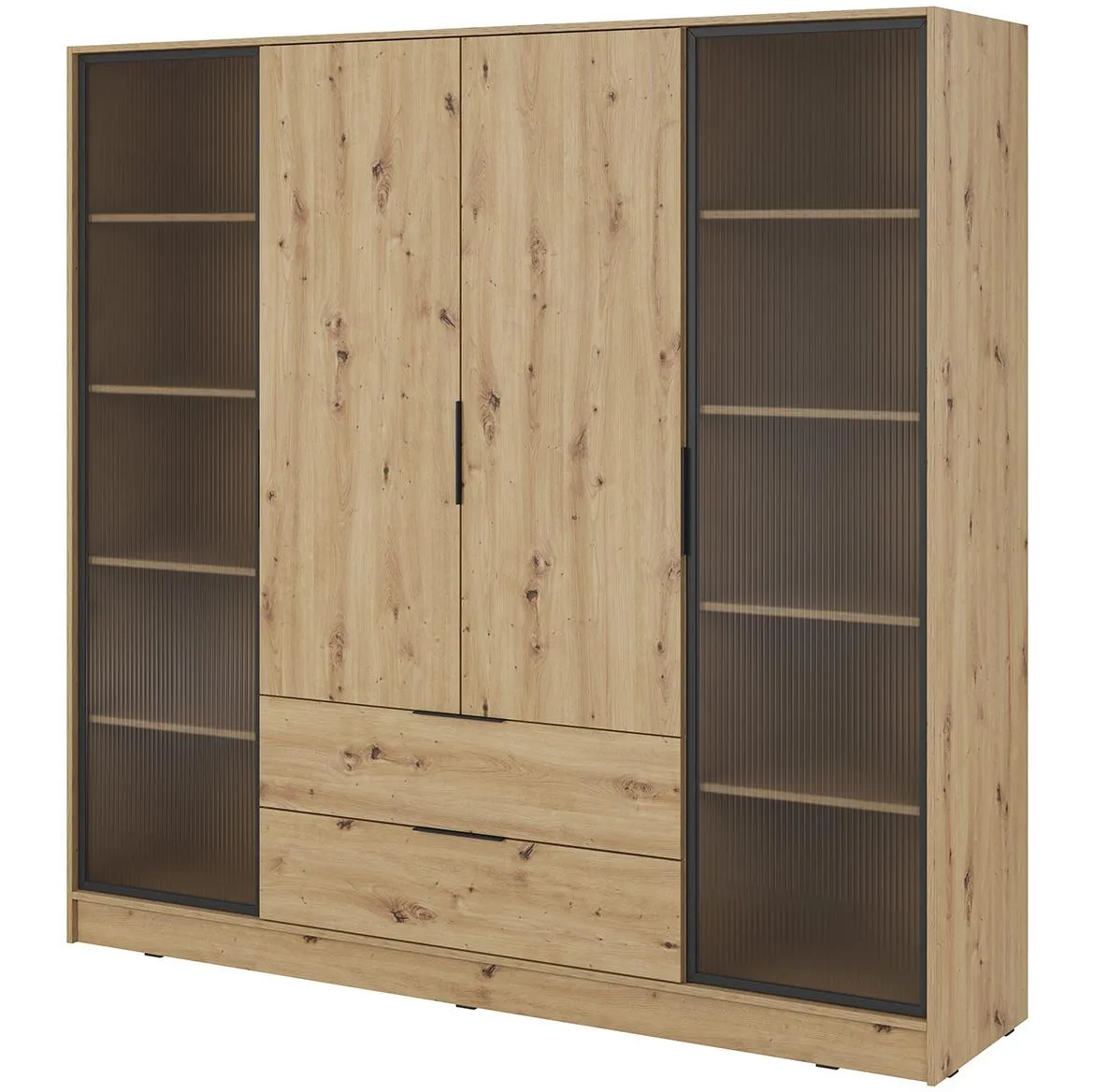 Kelly 4D RD ormar  206x51x200 artisan natur