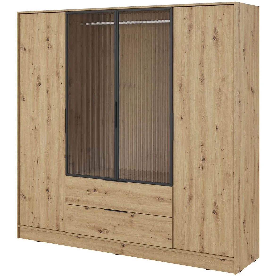 Kelly 4D RM ormar 206x51x200 artisan natur