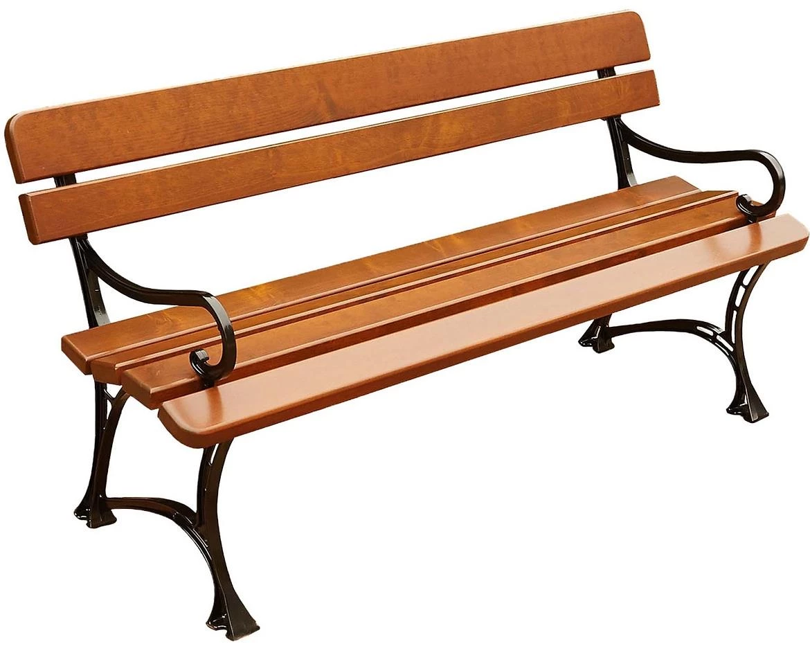 King klupa 150x60x80 natur/crna