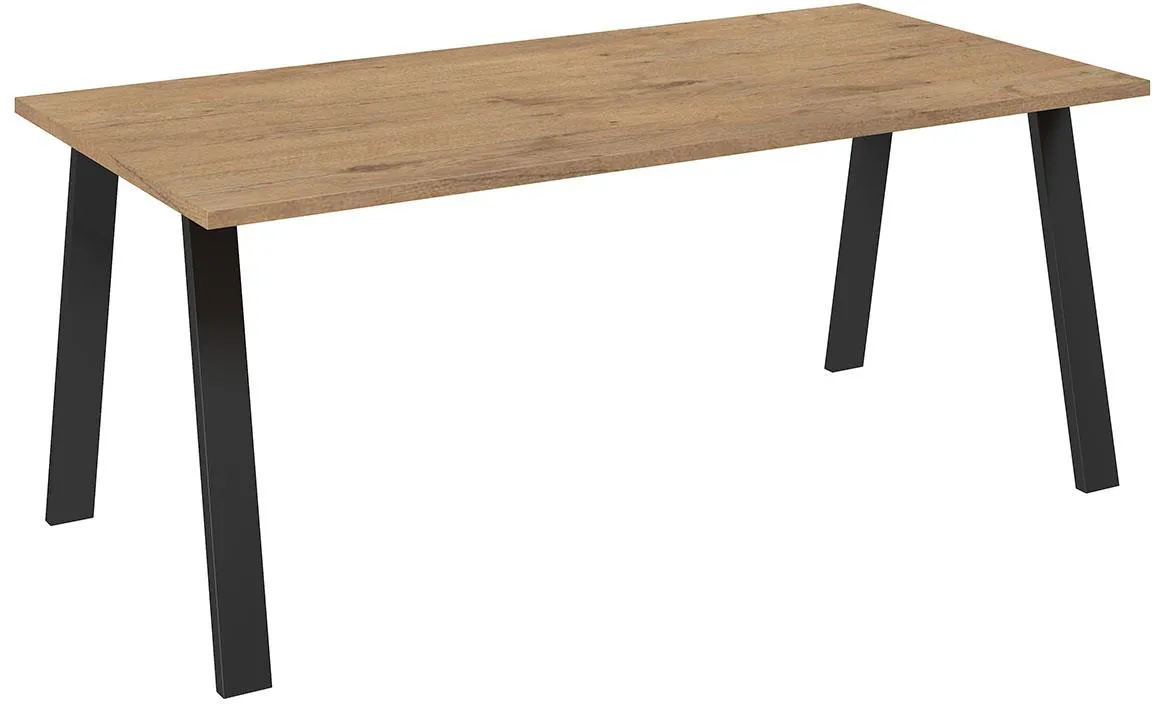 Kleo sto 185x67x75 cm hrast