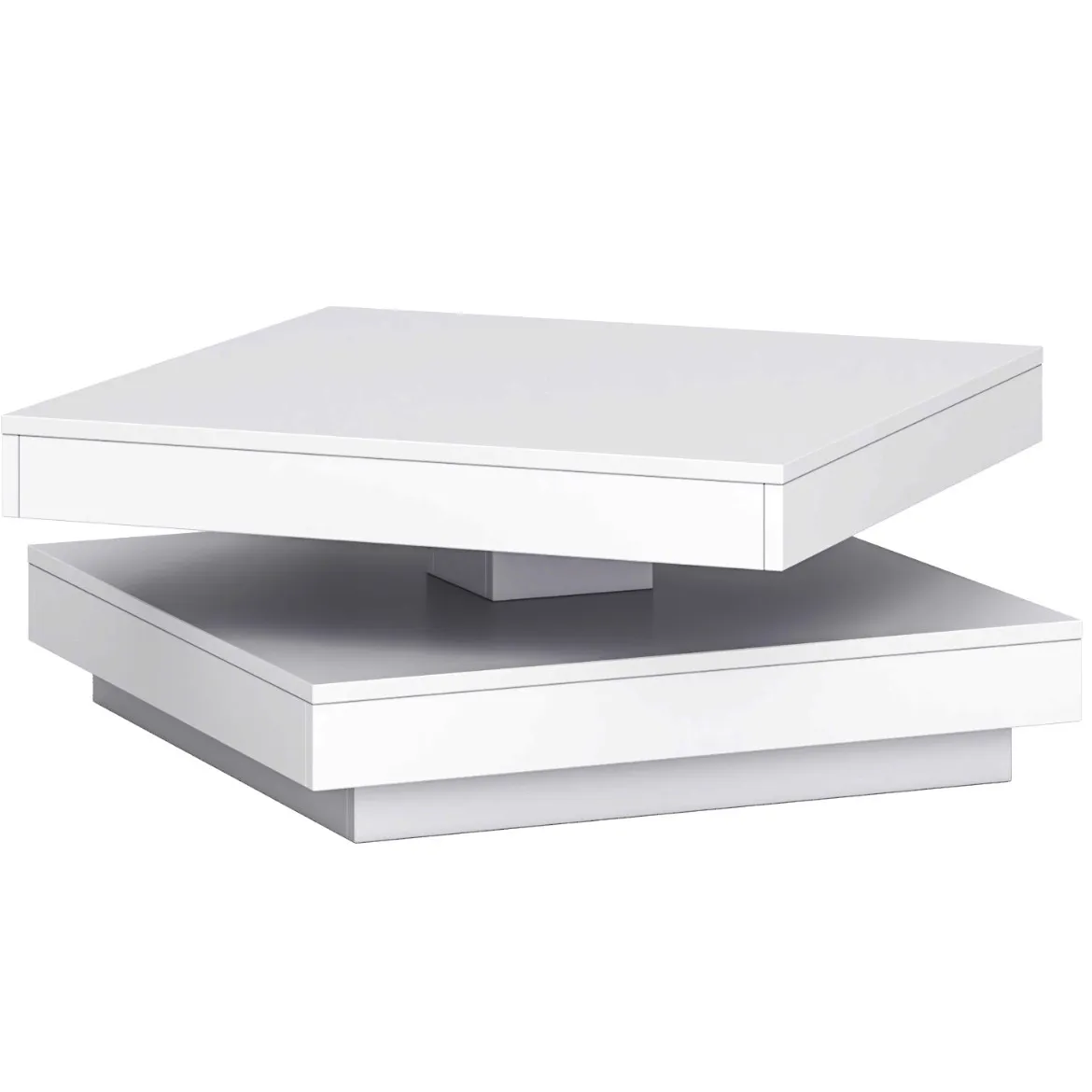 Klub sto Berlin 70x70x33,5 cm beli