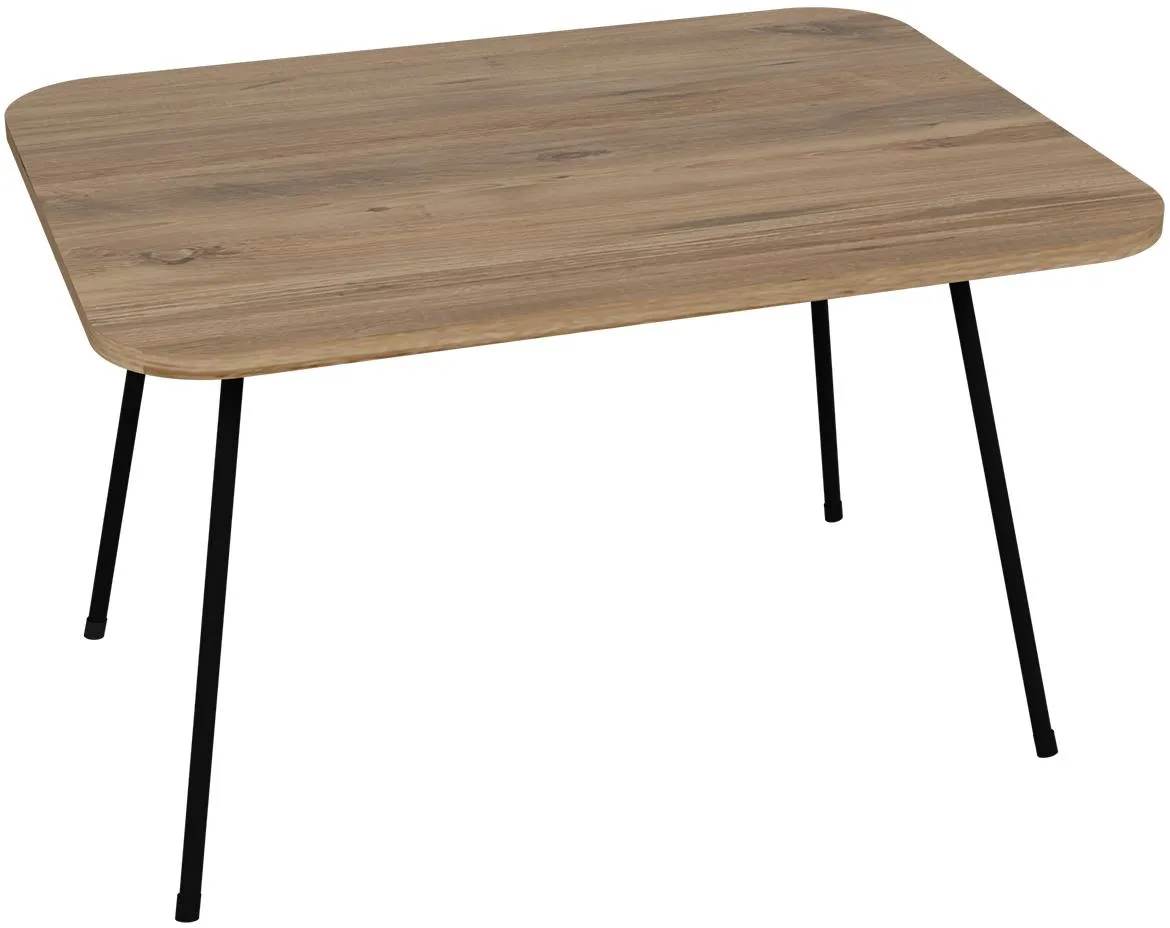 Klub sto Fd- Fp6080fpt-001 80x60x63 natur crni