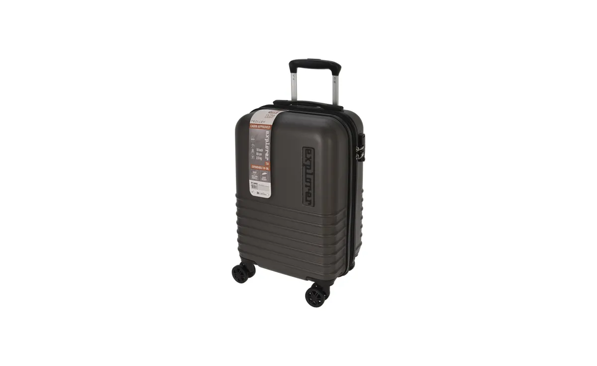 Kofer Explorer 32x23x52cm sivi