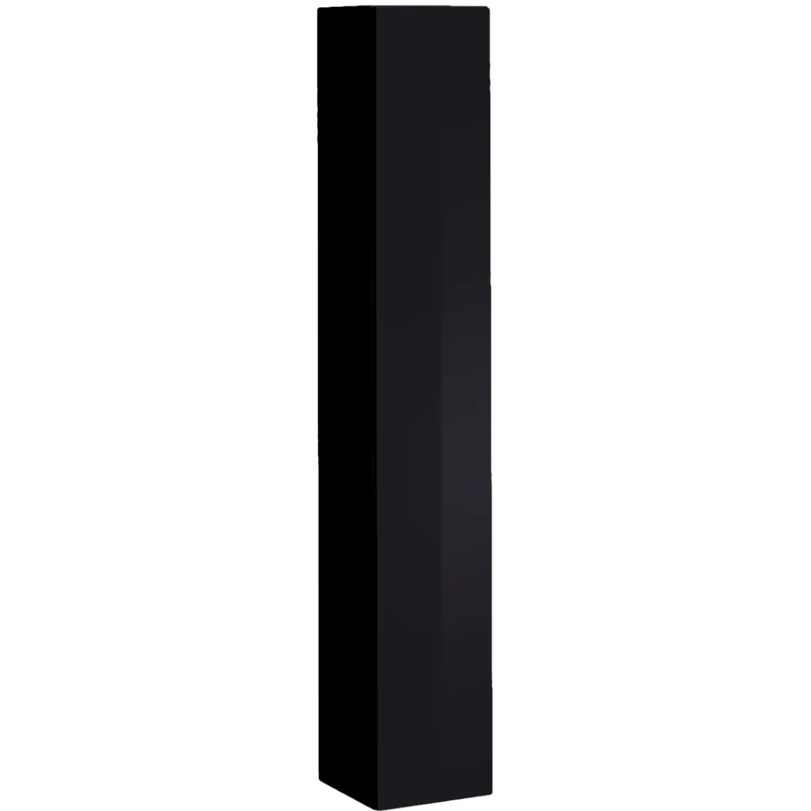 Komoda Switch SW1 1 vrata 30x30x180 cm crna