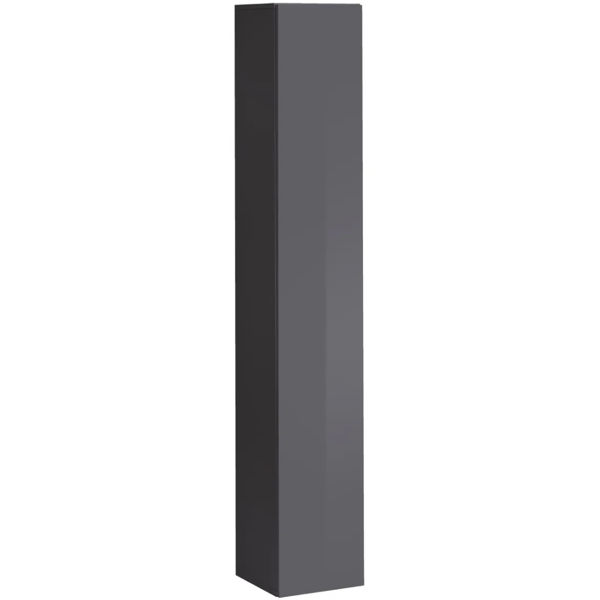 Komoda Switch SW1 1 vrata 30x30x180 cm siva