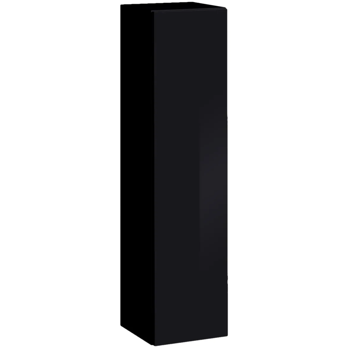 Komoda Switch SW2 1 vrata 30x30x120 cm crna
