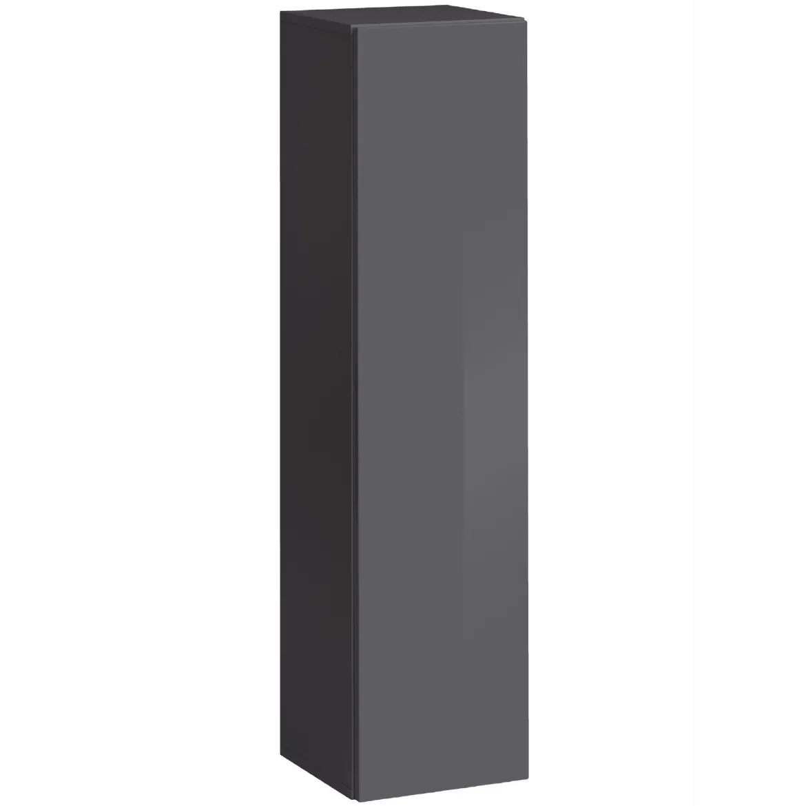 Komoda Switch SW2 1 vrata 30x30x120 cm siva