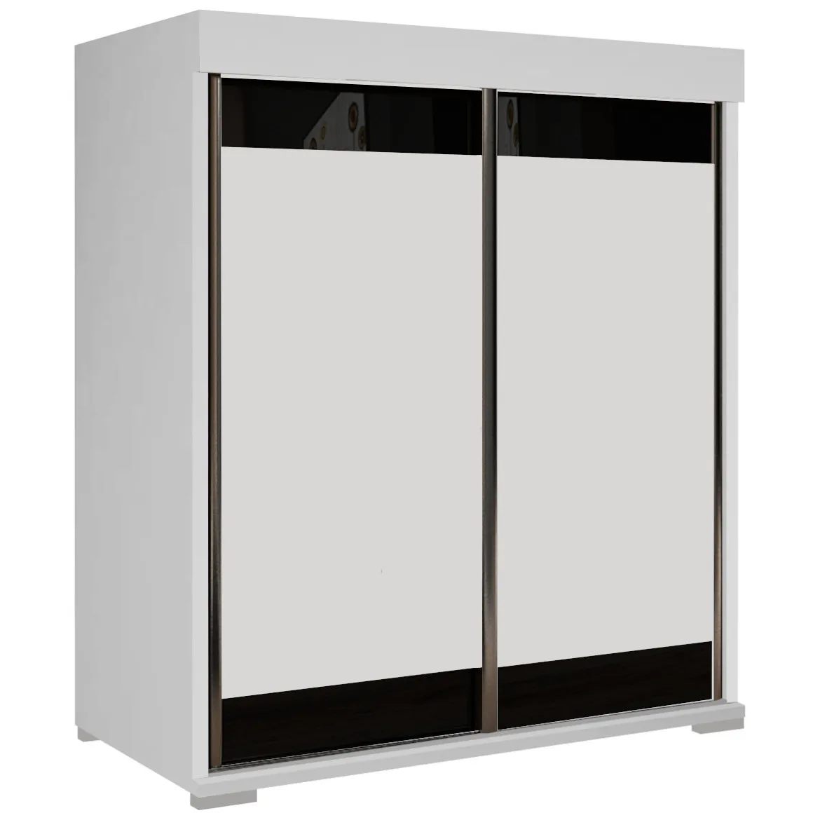 Komoda Tablet 2 vrata T4 80x45x94 cm bela