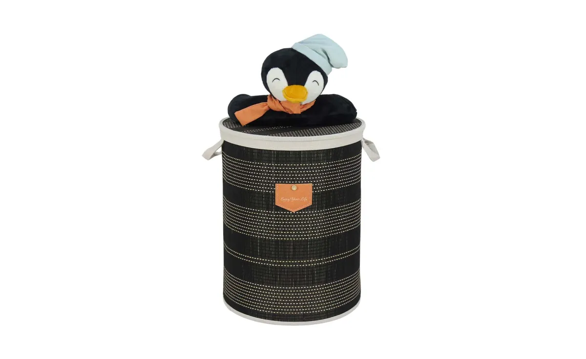 Korpa za odlaganje Pingu 36x36x46cm crna