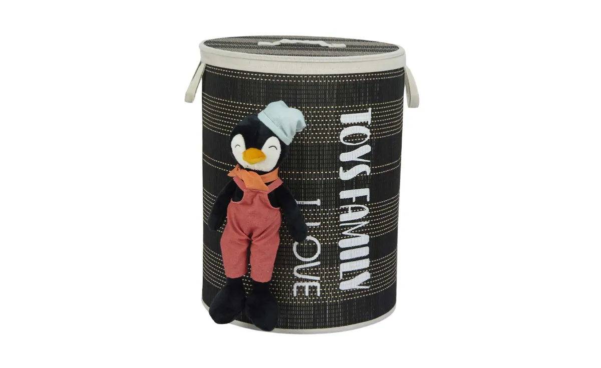 Korpa za odlaganje Pingu 40x40x52cm crna