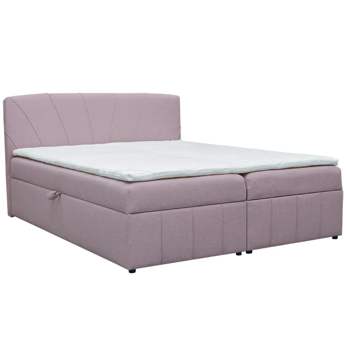Krevet Cairo sa 2 prostora za odlaganje 145x211x92 roze