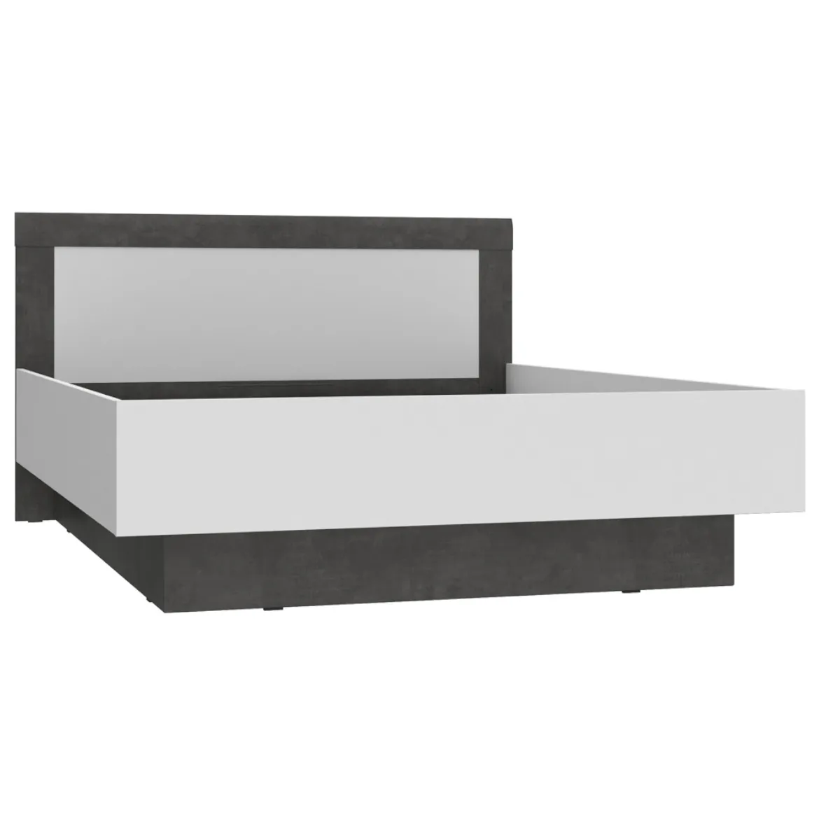 Krevet Julietta sa podnicom 167x206x80 cm beton