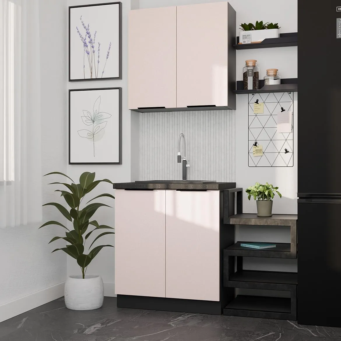 Kuhinja Arona 80x52x200 cm bez radne ploce