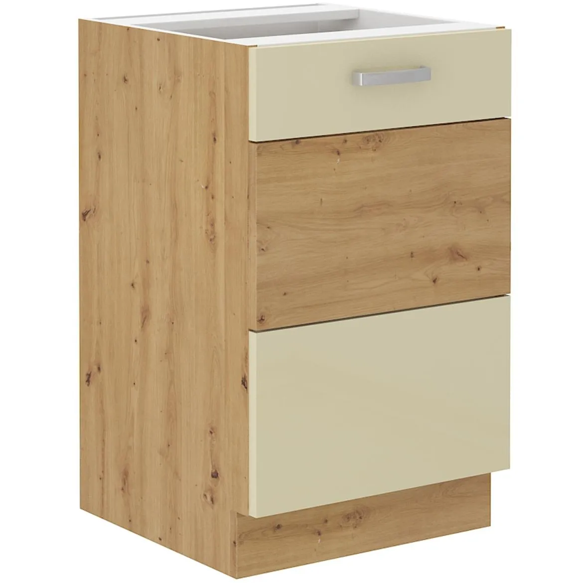 Kuhinjski element ARTISAN bež sjaj 50 PLN 1F BB