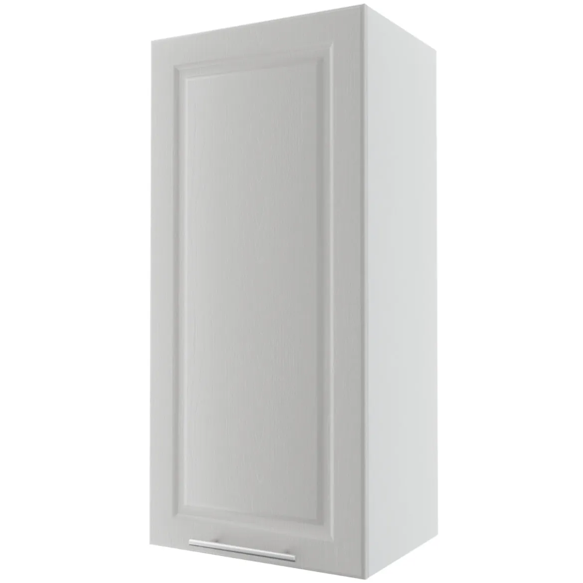 Kuhinjski element Emporium gornji W4 45cm 1 vrata svetlo siva/bela