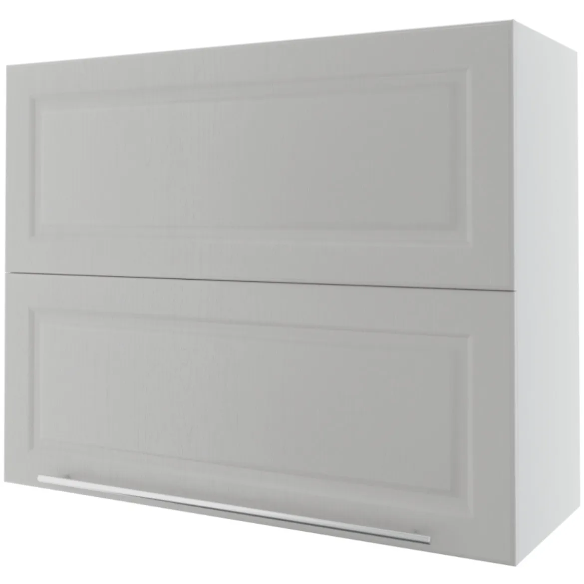 Kuhinjski element Emporium gornji W8B 90cm 1 vrata svetlo siva/bela