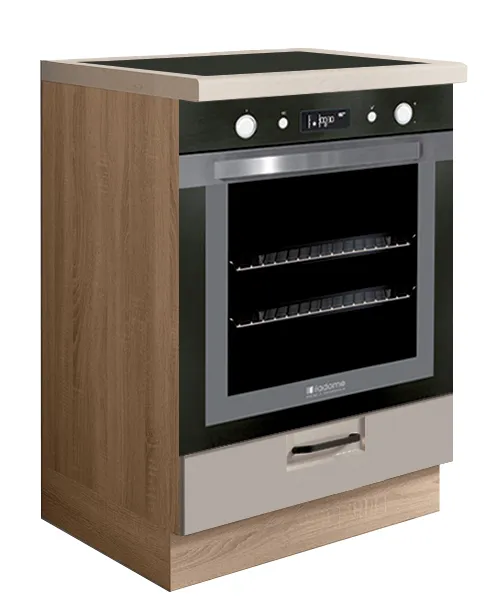 Kuhinjski element Favorit za rernu 17D sonoma/latte
