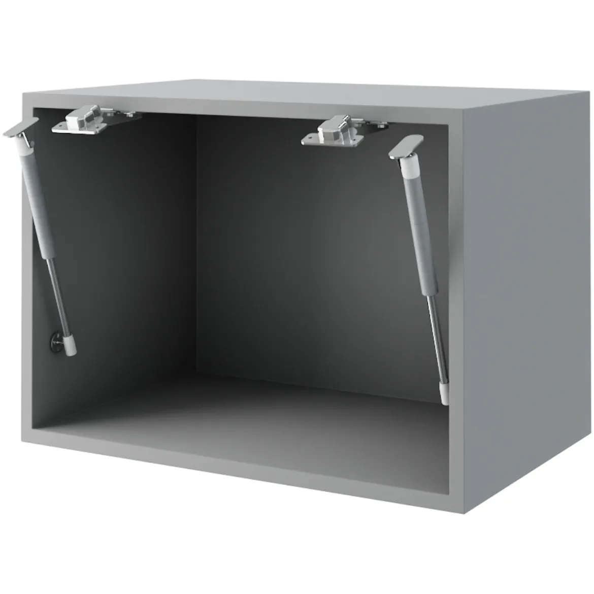 Kuhinjski element gornji za otklopna vrata 50 cm siva