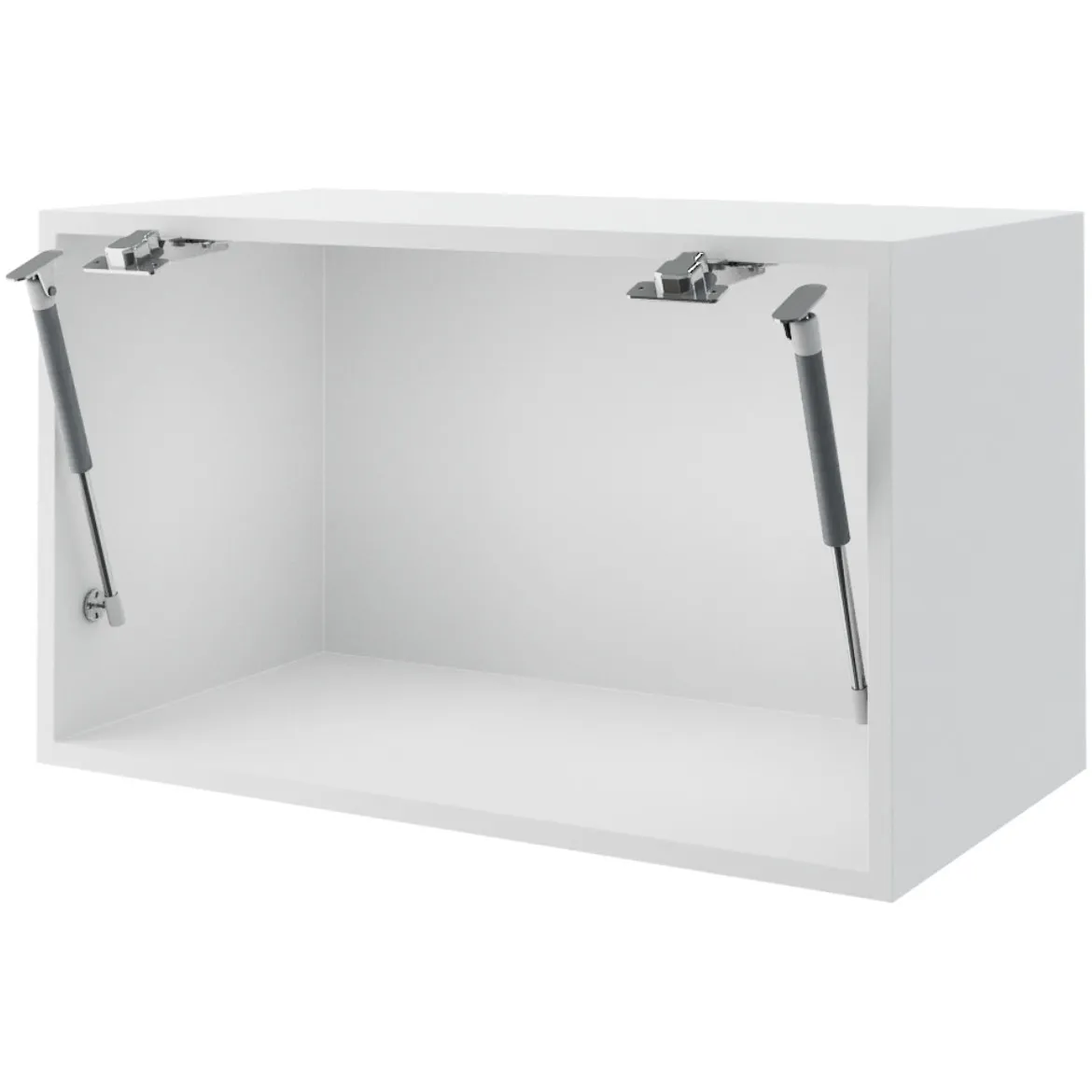 Kuhinjski element gornji za otklopna vrata W4b 60 cm bela