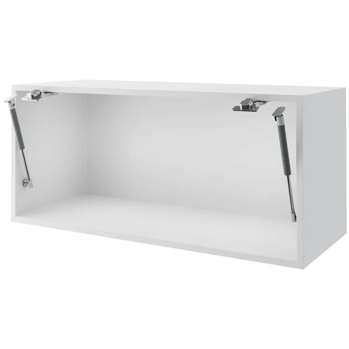 Kuhinjski element gornji za otklopna vrata W4b 80 cm bela
