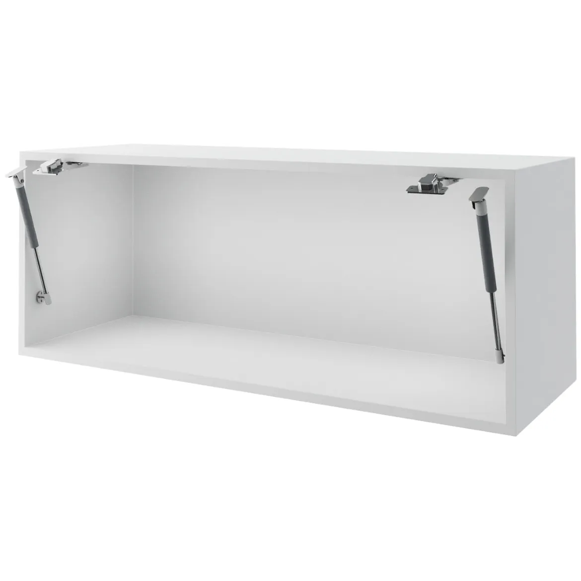 Kuhinjski element gornji za otklopna vrata W4b 90 cm bela