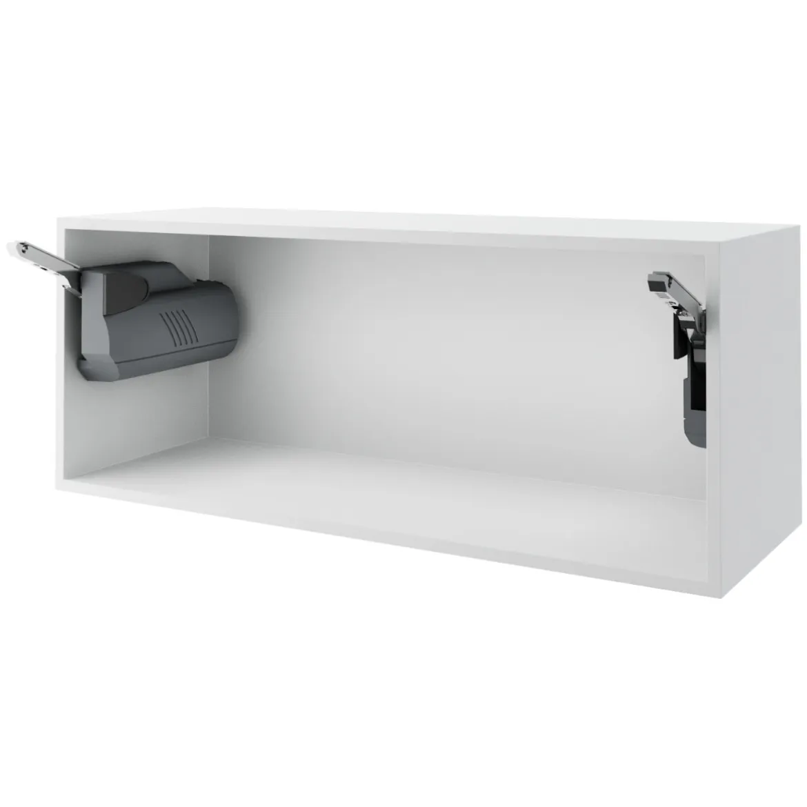 Kuhinjski element gornji za otklopna vrata W4b Aventos 90 cm bela