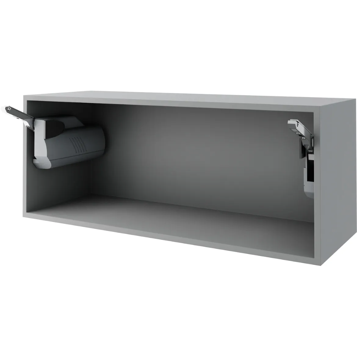 Kuhinjski element gornji za otklopna vrata W4b Aventos 90 cm siva