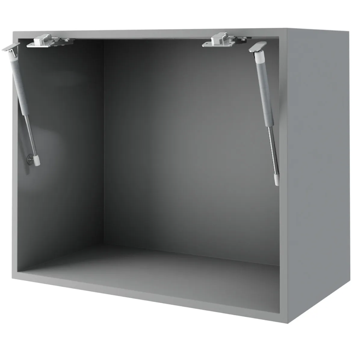 Kuhinjski element gornji za otklopna vrata W8 60 cm siva