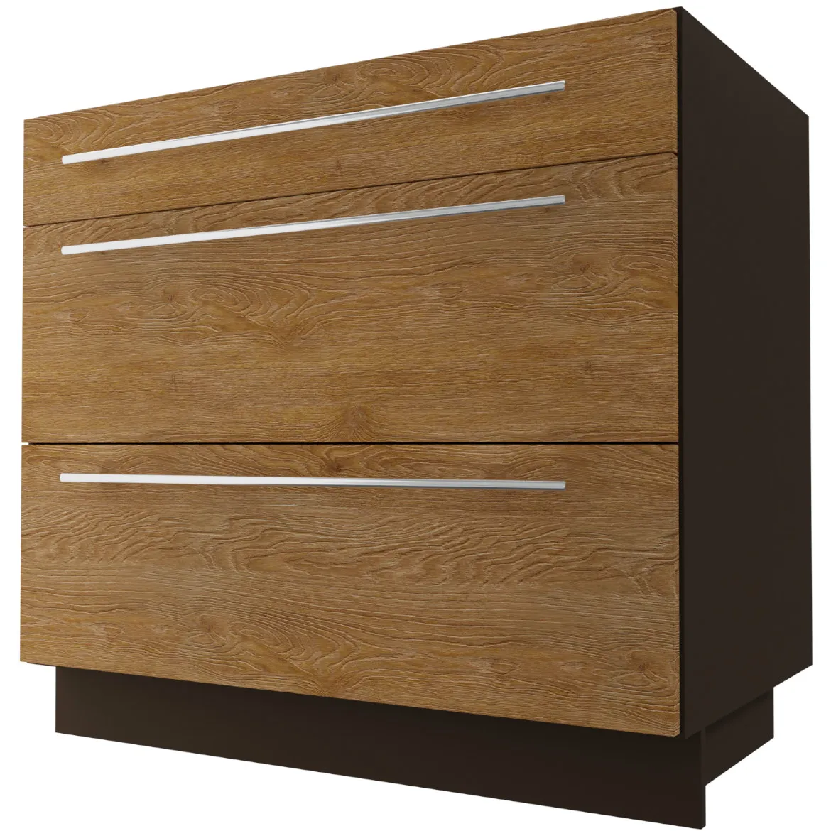Kuhinjski element Malmo Permbroke D3M / 90 braon
