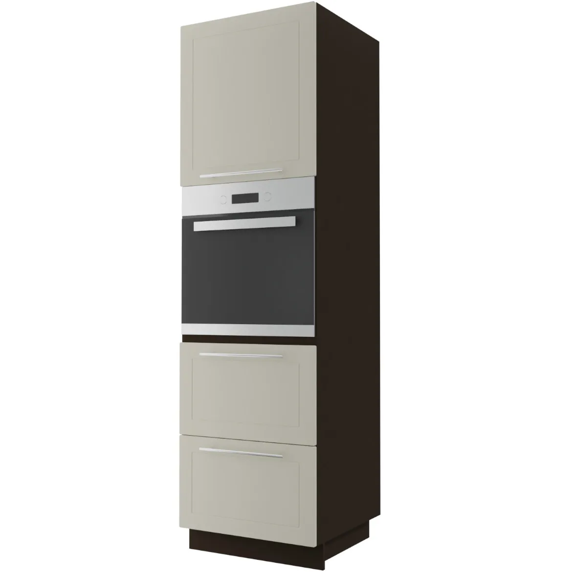 Kuhinjski element Quantum D14RU / 2M - 356 vanila mat / braon