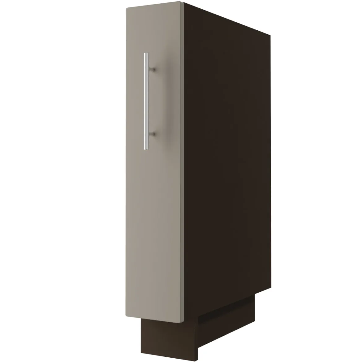 Kuhinjski element Quantum D15 / cargo bež mat / braon