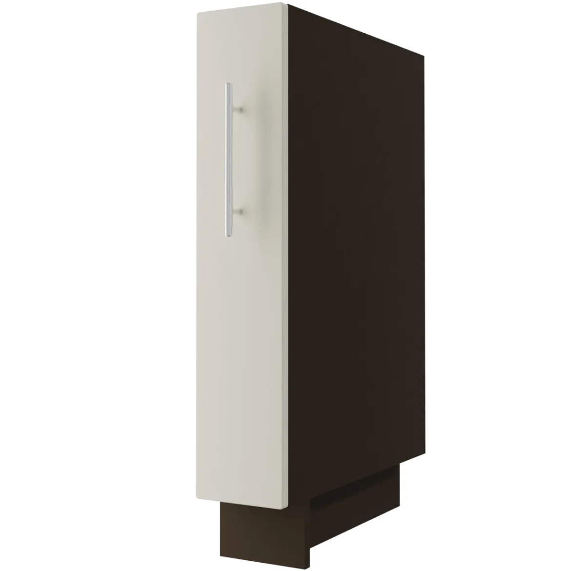 Kuhinjski element Quantum D15 / cargo vanila mat / braon