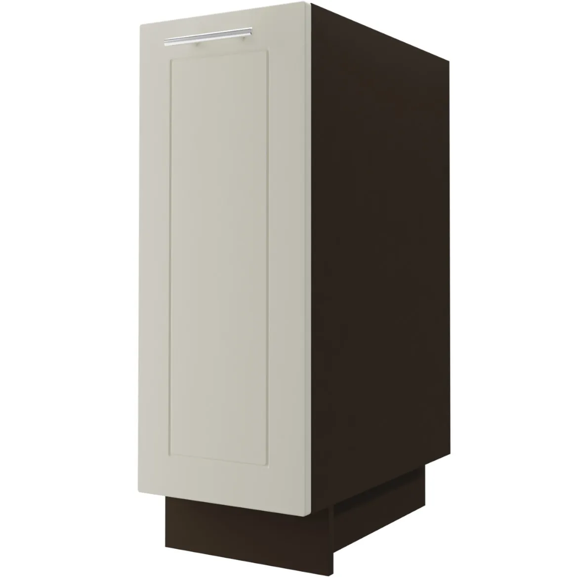 Kuhinjski element Quantum D1D / 30 vanila mat / braon