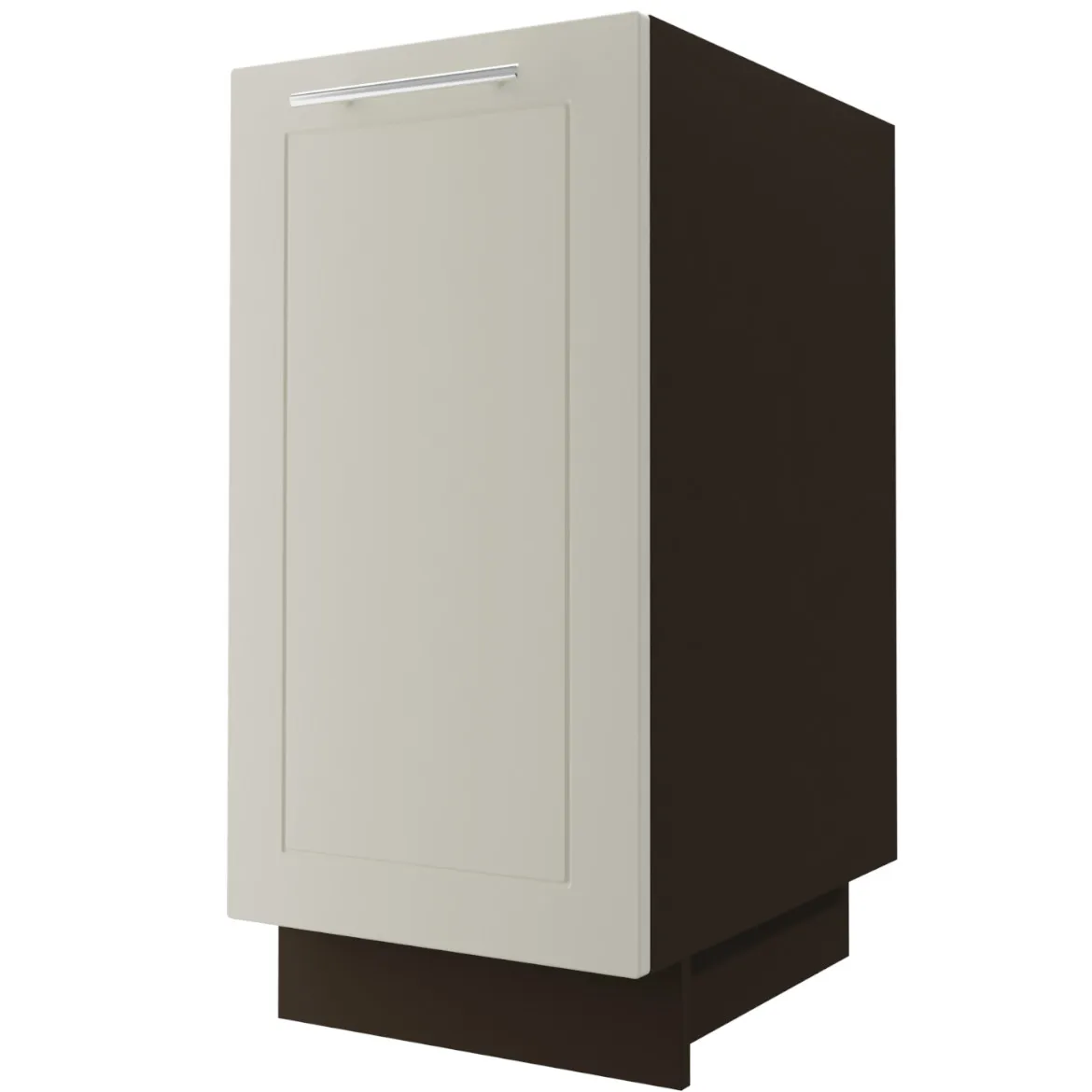 Kuhinjski element Quantum D1D / 40 vanila mat / braon